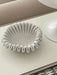 Flute Fold Stone Vessel Storage Tray - Simprolos