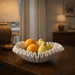 Flute Fold Stone Vessel Storage Tray - Simprolos