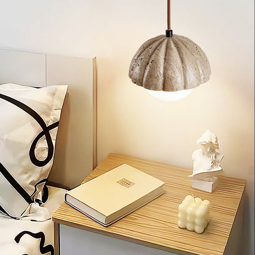 Fluted Orb Pendant Lamp - Simprolos