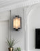 Folded Alabaster Panel Sconce - Simprolos