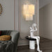 Fractured Alabaster Wall Sconce - Simprolos