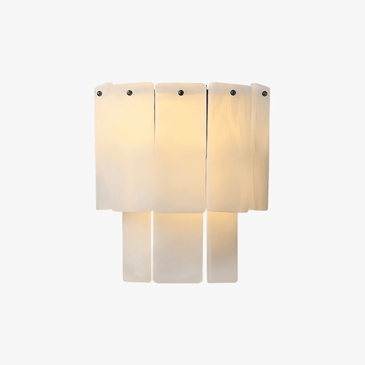 Fractured Alabaster Wall Sconce - Simprolos