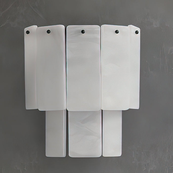 Fractured Alabaster Wall Sconce - Simprolos