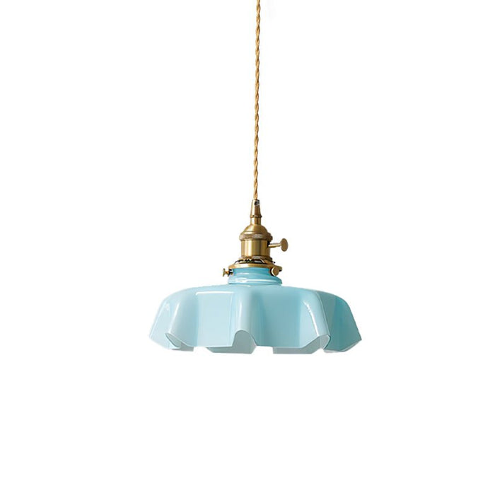 French Flower Pendant Swag Light - Simprolos