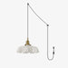 French Flower Pendant Swag Light - Simprolos