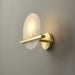 Frosted Echo Alabaster Wall Lamp - Simprolos