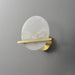 Frosted Echo Alabaster Wall Lamp - Simprolos
