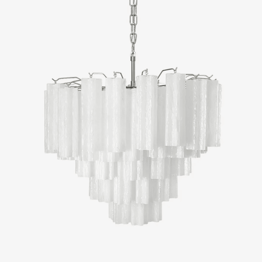 Frosted Glass Cascade Chandelier - Simprolos