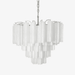 Frosted Glass Cascade Chandelier - Simprolos