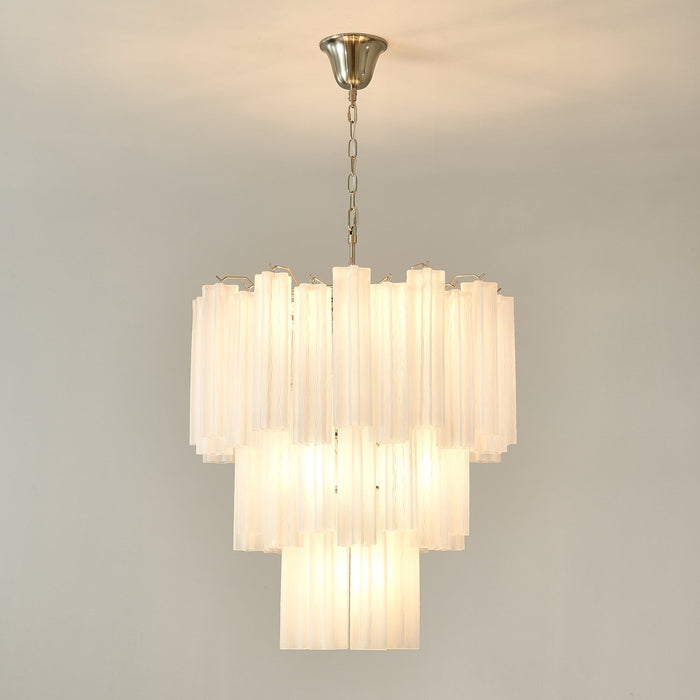 Frosted Glass Tubes Chandelier - Simprolos