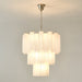 Frosted Glass Tubes Chandelier - Simprolos