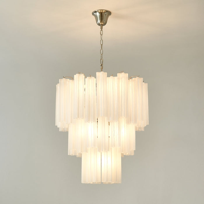 Frosted Glass Tubes Chandelier - Simprolos