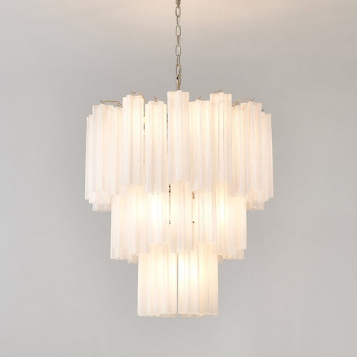 Frosted Glass Tubes Chandelier - Simprolos