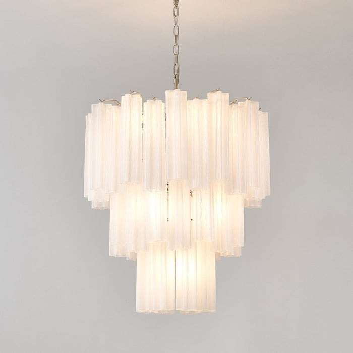 Frosted Glass Tubes Chandelier - Simprolos
