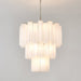 Frosted Glass Tubes Chandelier - Simprolos