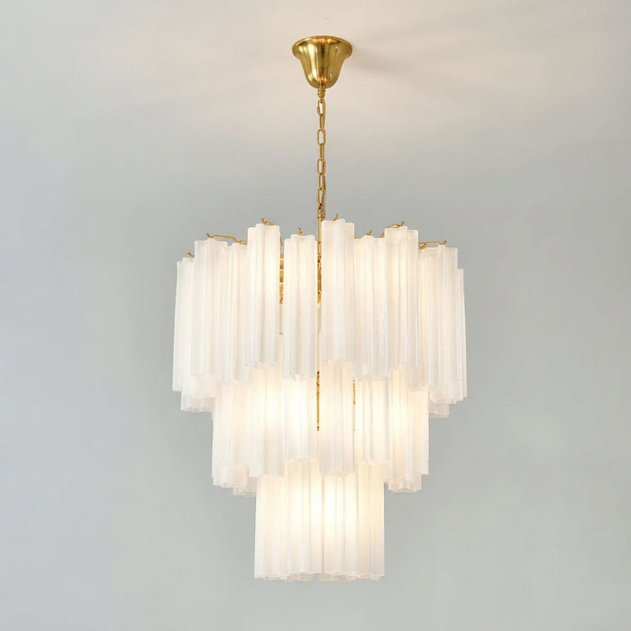 Frosted Glass Tubes Chandelier - Simprolos