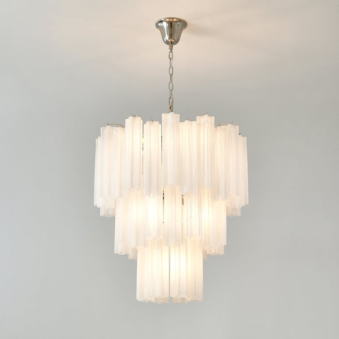 Frosted Glass Tubes Chandelier - Simprolos