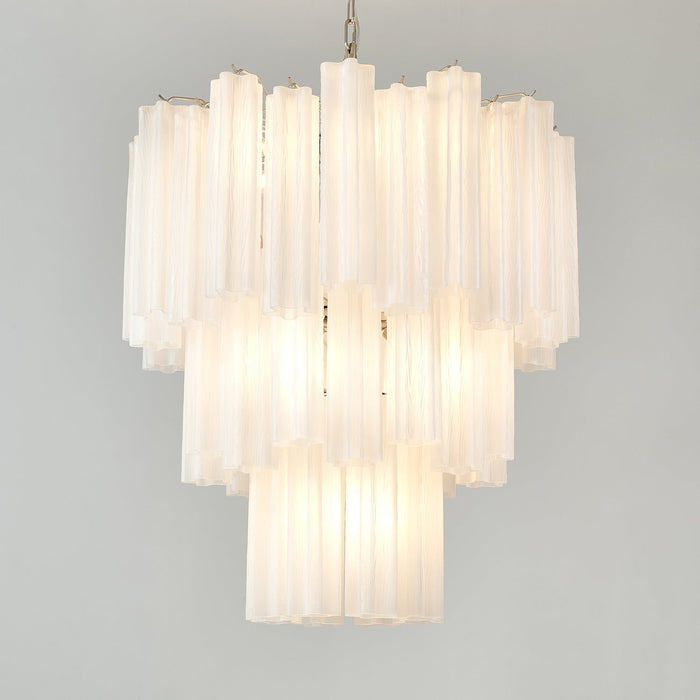 Frosted Glass Tubes Chandelier - Simprolos