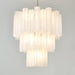 Frosted Glass Tubes Chandelier - Simprolos