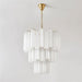 Frosted Glass Tubes Chandelier - Simprolos