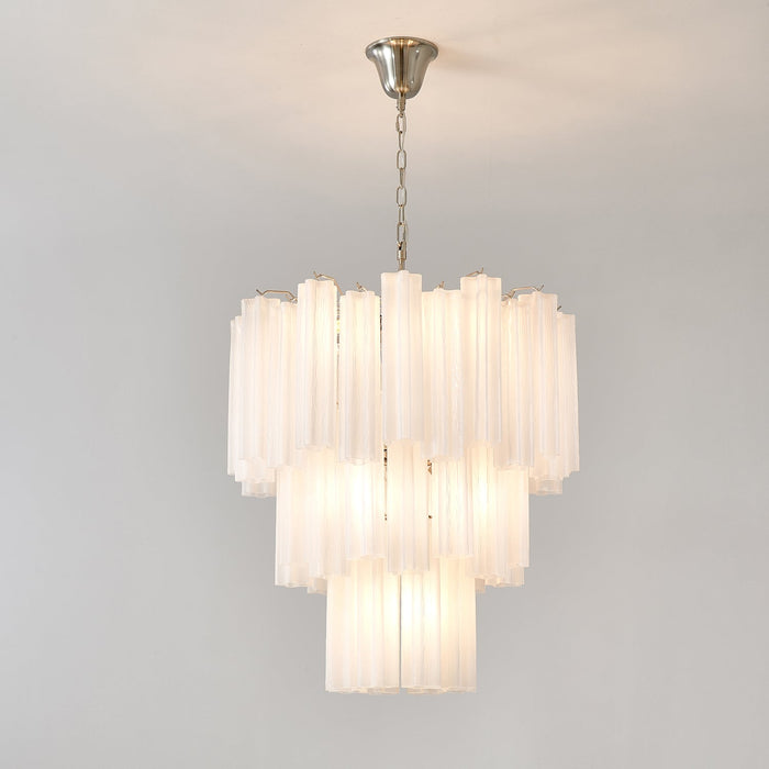 Frosted Glass Tubes Chandelier - Simprolos