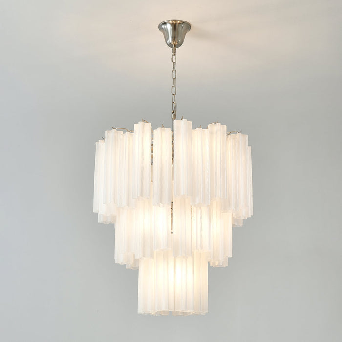 Frosted Glass Tubes Chandelier - Simprolos