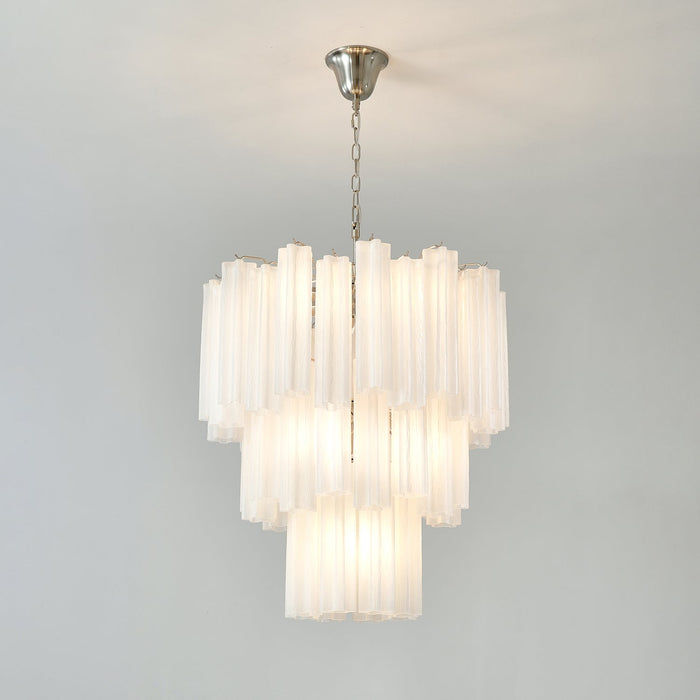 Frosted Glass Tubes Chandelier - Simprolos