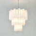 Frosted Glass Tubes Chandelier - Simprolos