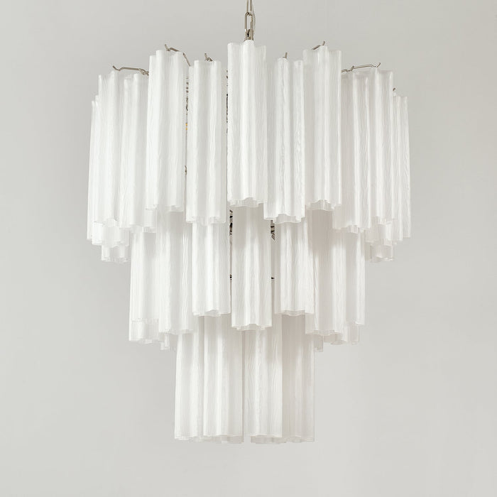 Frosted Glass Tubes Chandelier - Simprolos