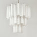 Frosted Glass Tubes Chandelier - Simprolos