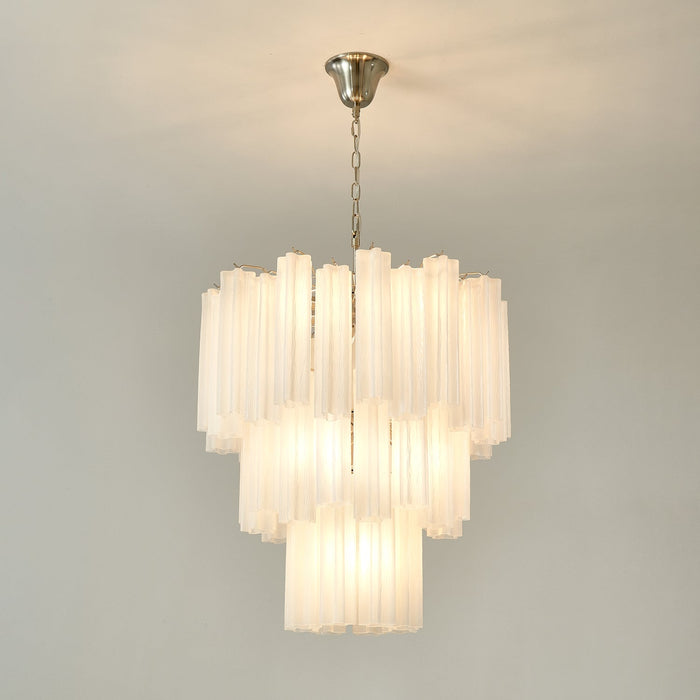 Frosted Glass Tubes Chandelier - Simprolos