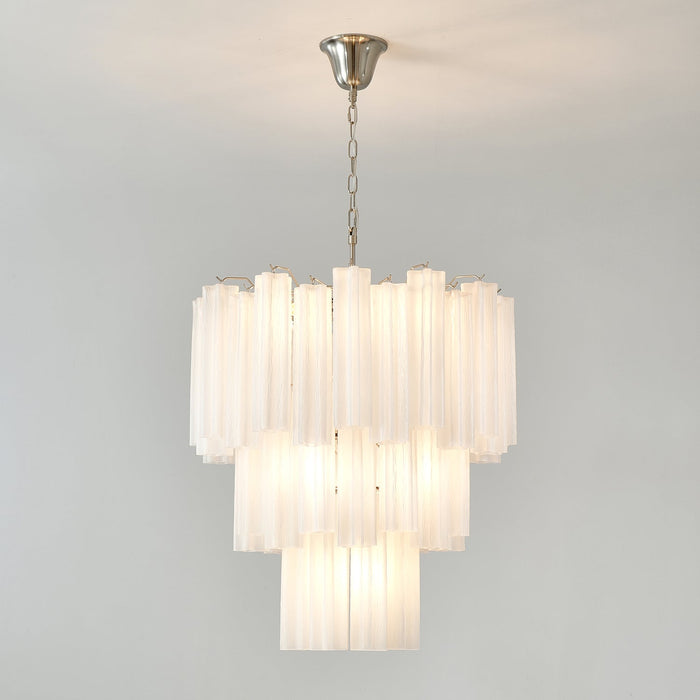 Frosted Glass Tubes Chandelier - Simprolos