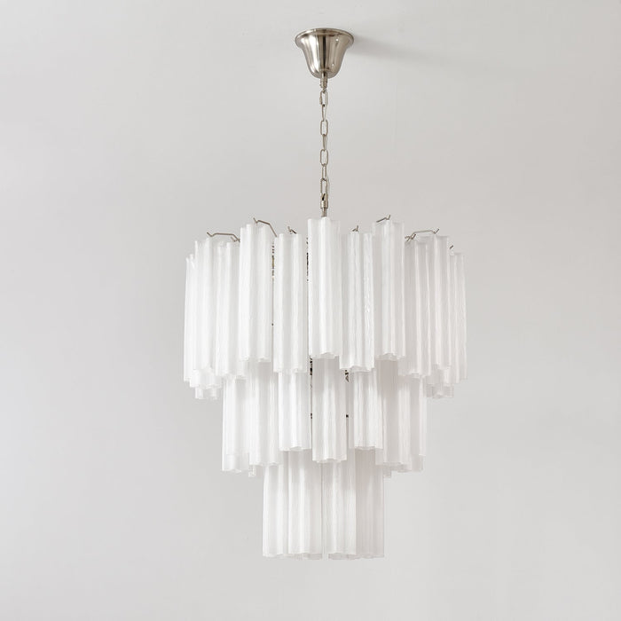 Frosted Glass Tubes Chandelier - Simprolos