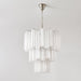Frosted Glass Tubes Chandelier - Simprolos