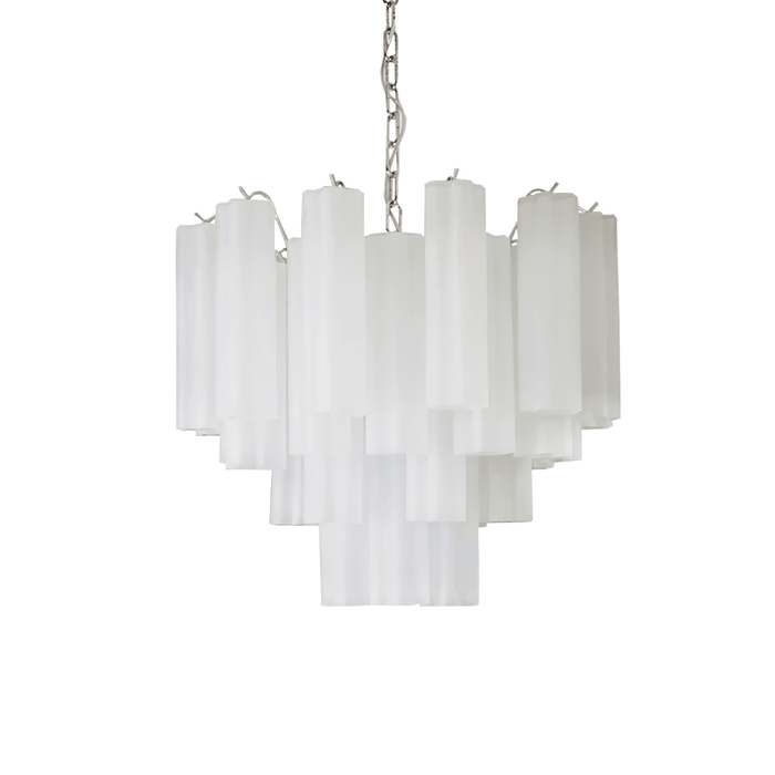 Frosted Glass Tubes Chandelier - Simprolos