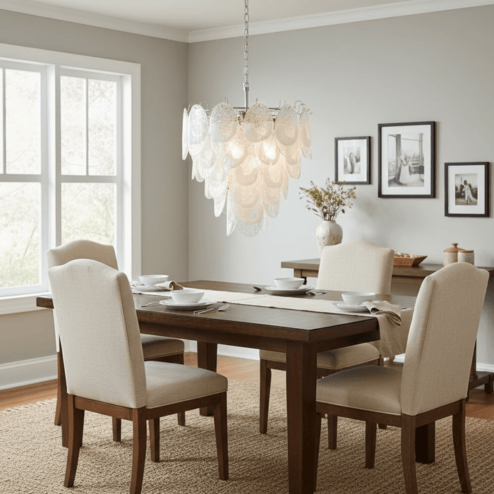 Frostelle Glass Chandelier - Simprolos