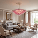 Fuchsia Prism Empire Chandelier Vakkerlight