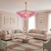 Fuchsia Prism Empire Chandelier - Simprolos