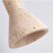 Funnel Travertine Pendant Lamp - Simprolos