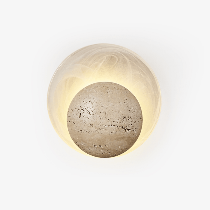 Genesis Travertine Wall Lamp - Simprolos