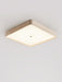 Geo Travertine Square Ceiling Light - Simprolos