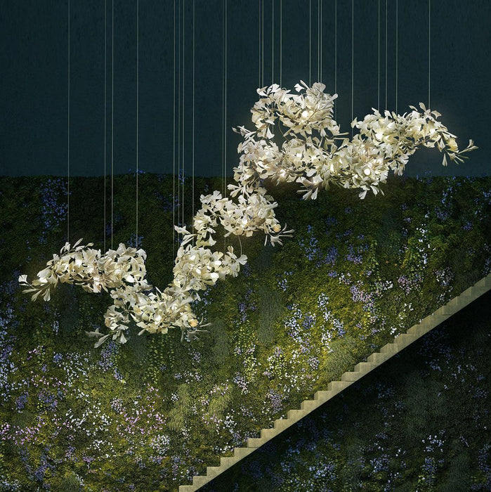 Gingko Chandelier C - Simprolos
