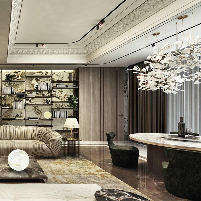 Gingko Chandelier E - Simprolos