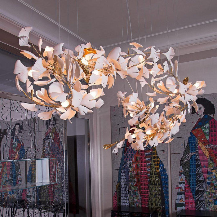Gingko Chandelier E - Simprolos