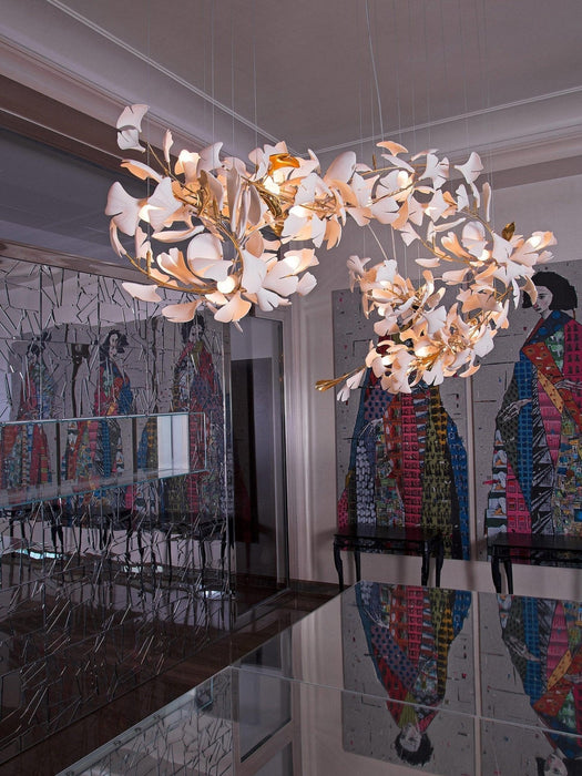 Gingko Chandelier E - Simprolos