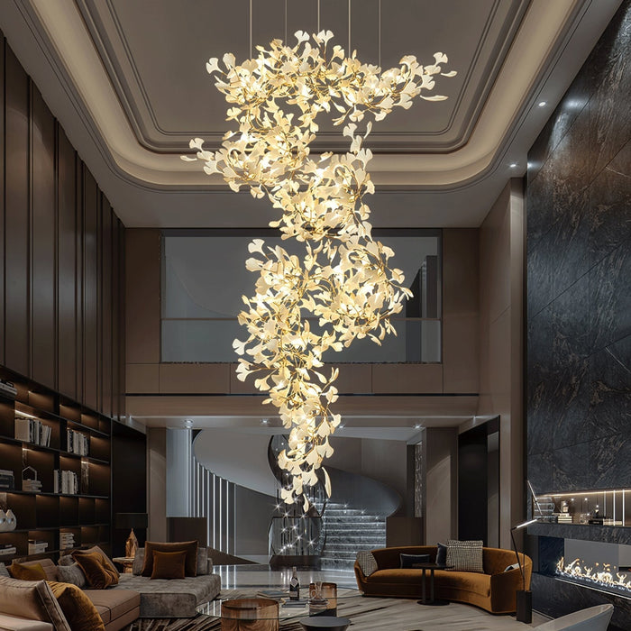 Gingko Chandelier F - Simprolos