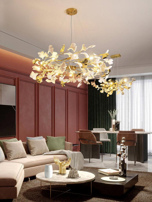 Gingko Chandelier P - Simprolos