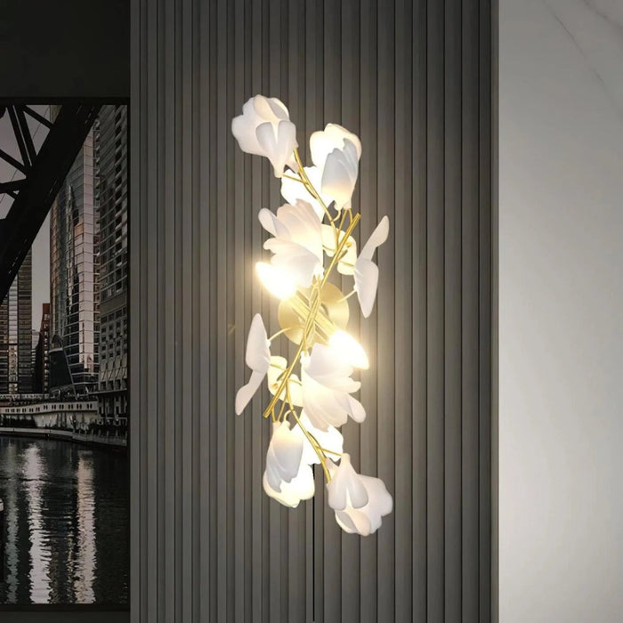 Gingko Flowers Plug - in Wall Lamp - Simprolos