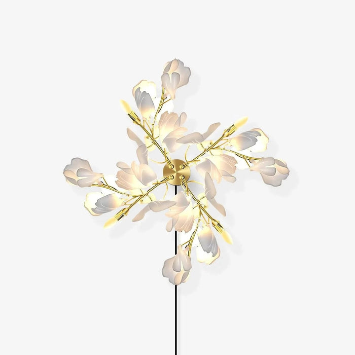 Gingko Flowers Plug - in Wall Lamp - Simprolos