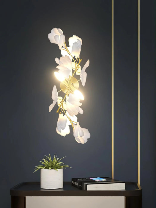 Gingko Flowers Plug - in Wall Lamp - Simprolos